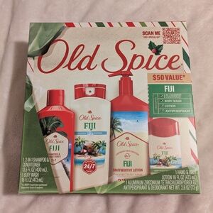 NEW Old Spice men's gift set - body wash, lotion, shampoo, deodorant